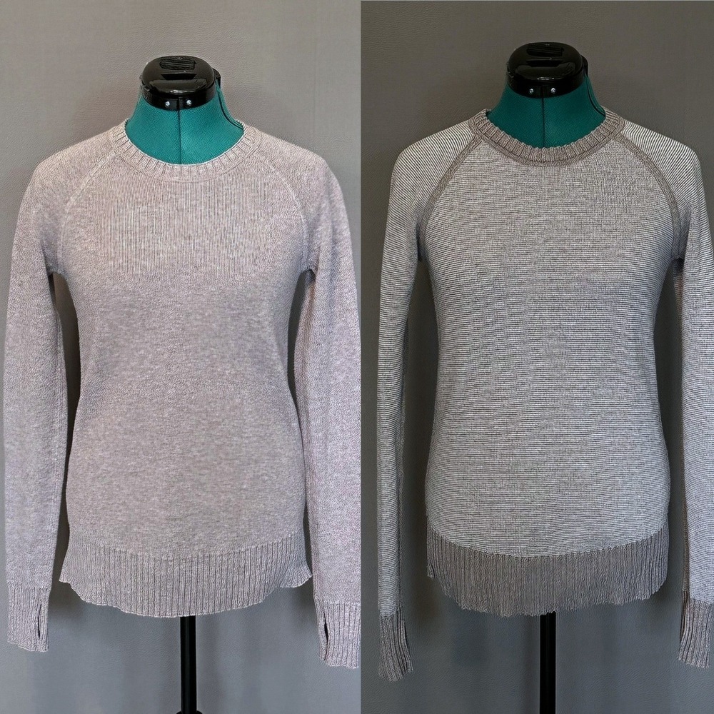 Lululemon Still Lotus Reversible Sweater Purpe